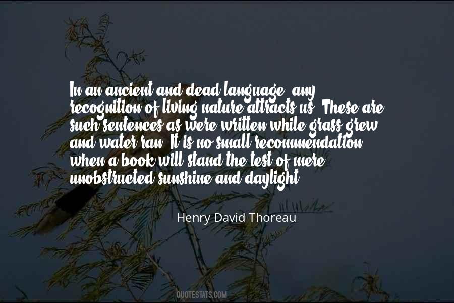 Quotes About Nature Dead #19893