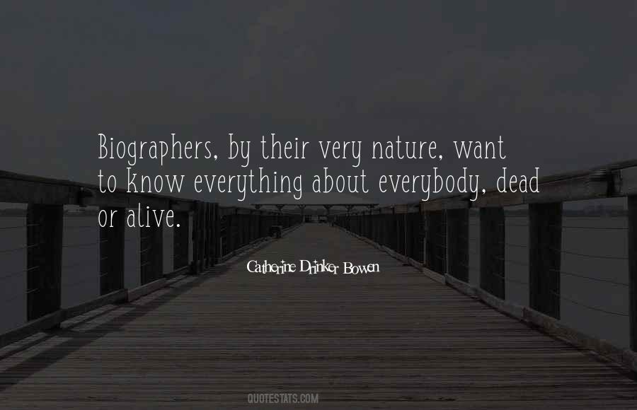 Quotes About Nature Dead #402479