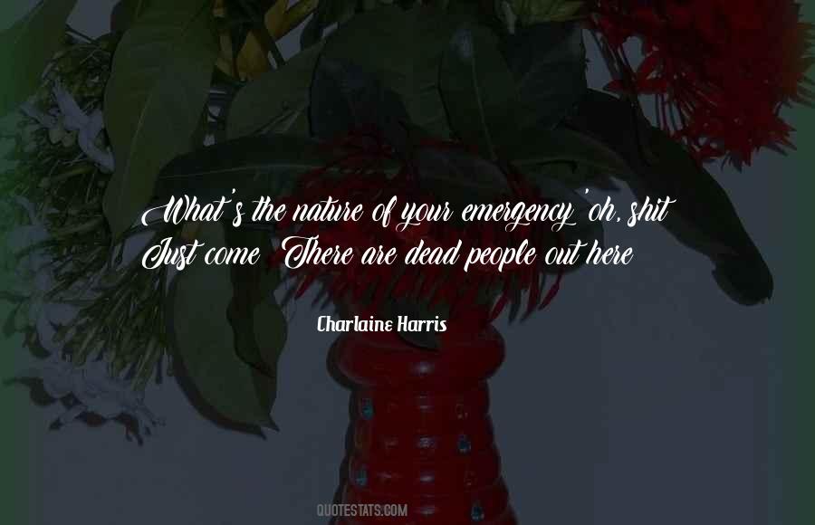 Quotes About Nature Dead #728155