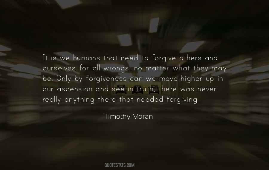 Forgiveness To Others Quotes #1642705