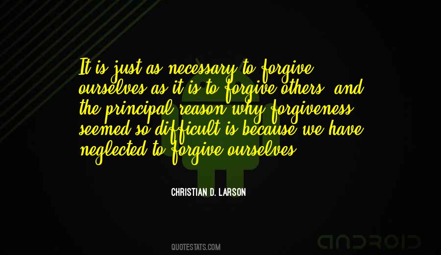 Forgiveness To Others Quotes #780104