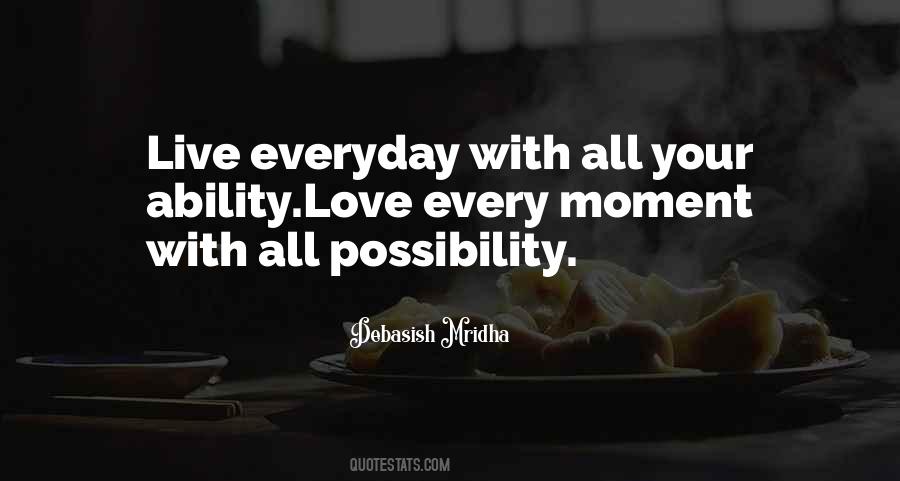 Possibility Inspirational Quotes #838603