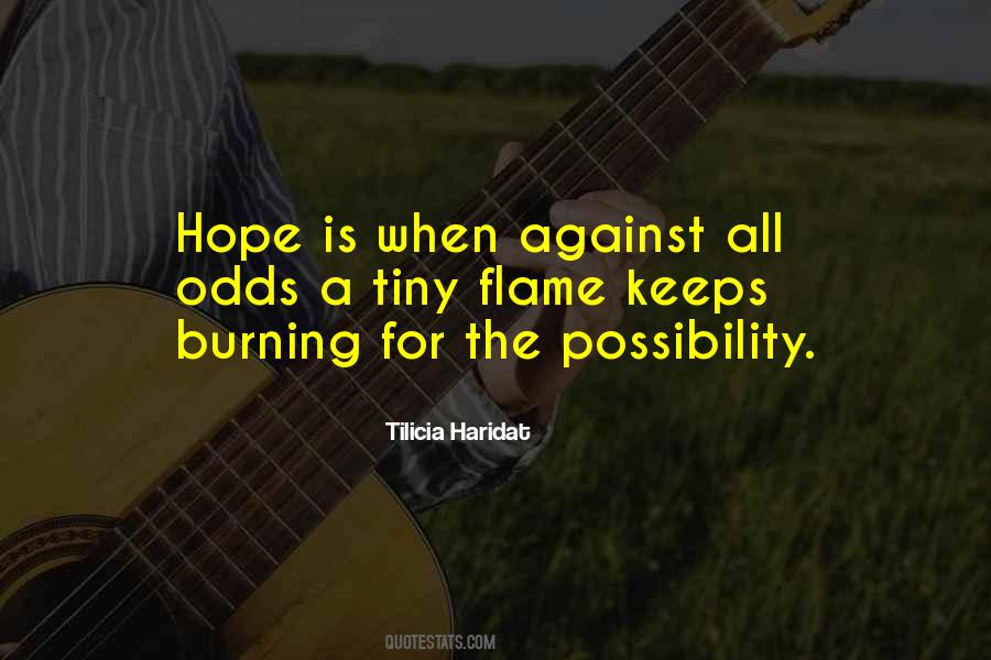 Possibility Inspirational Quotes #999064