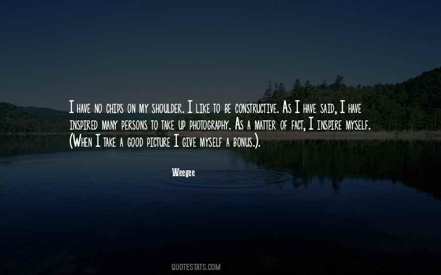 I Inspire Myself Quotes #1273680