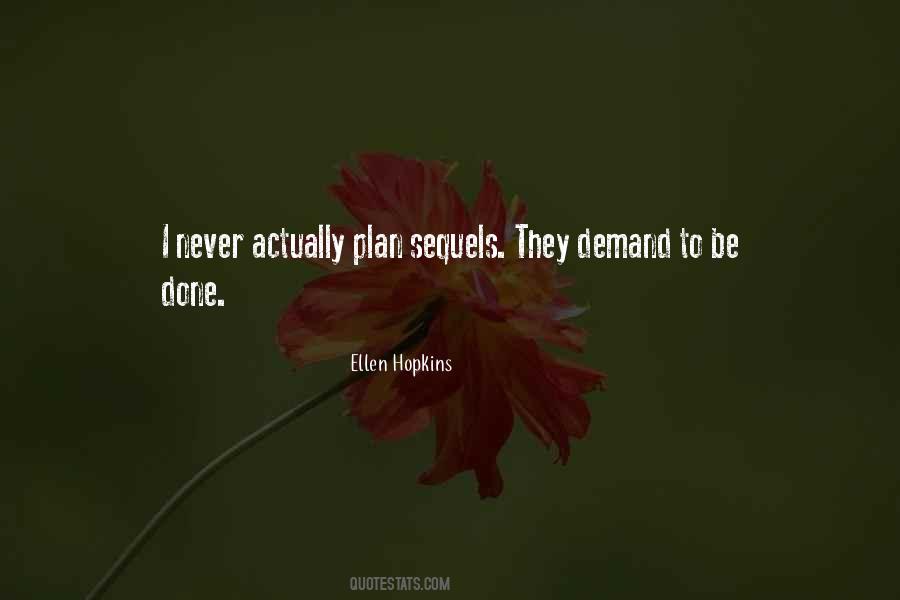 Never Plan Quotes #136444