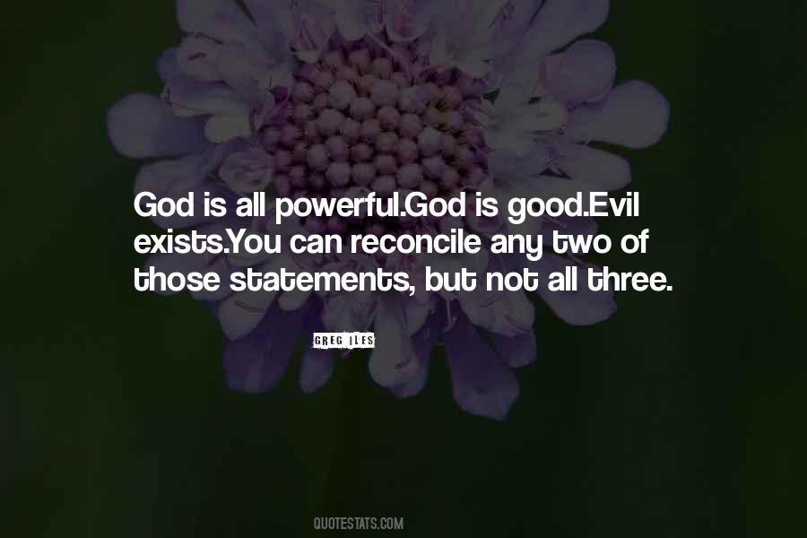 God Is All Powerful Quotes #634226