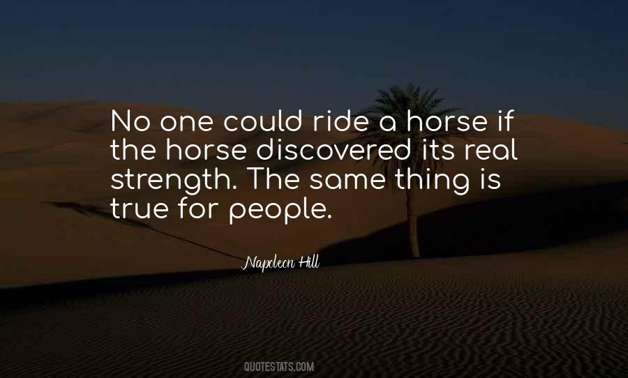 Quotes About Horse People #25204