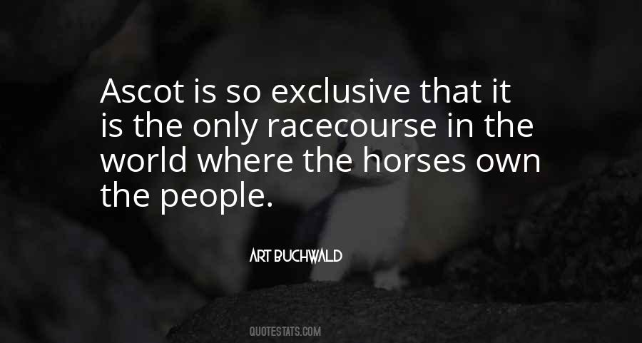 Quotes About Horse People #266718