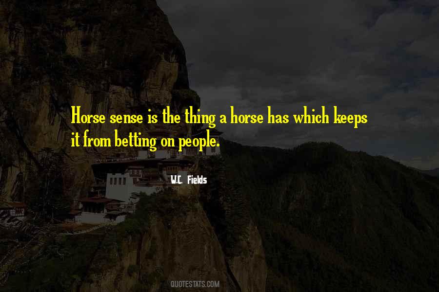 Quotes About Horse People #316815