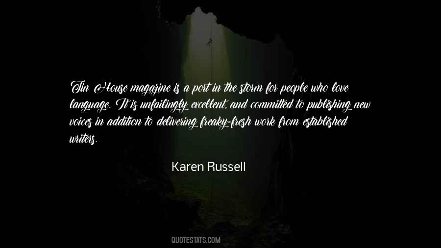 Port In A Storm Quotes #1777655