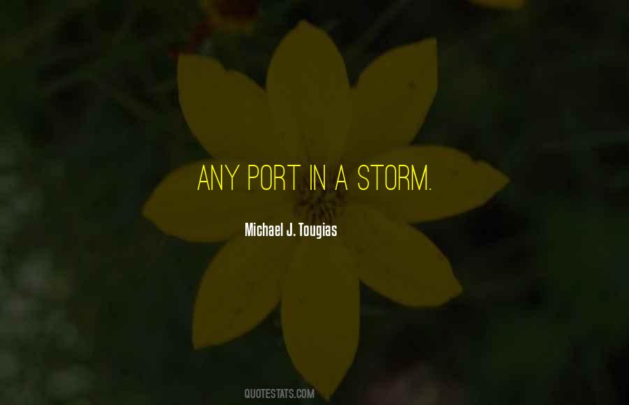 Port In A Storm Quotes #929800