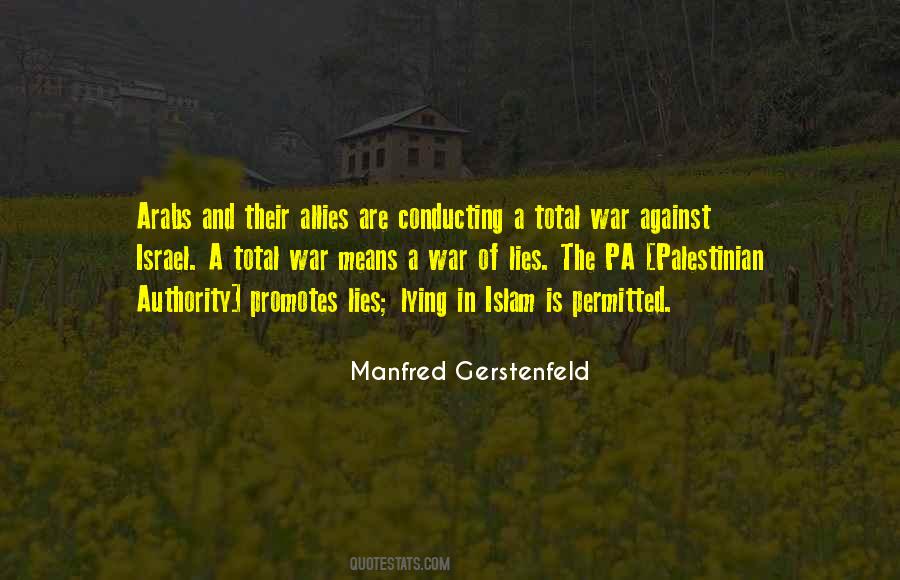Islam War Quotes #698077