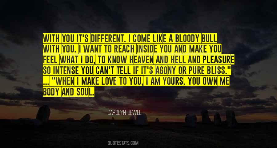 Want You To Make Love To Me Quotes #797885
