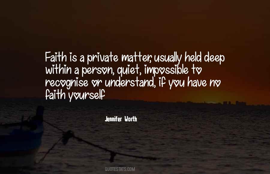 Faith Reflection Quotes #337739