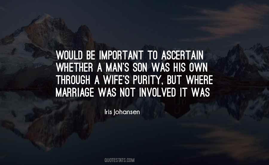 Wife Important Quotes #1720969