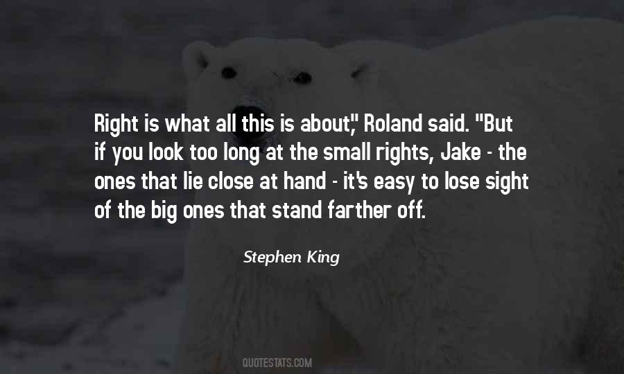 Lie About Small Things Quotes #454987