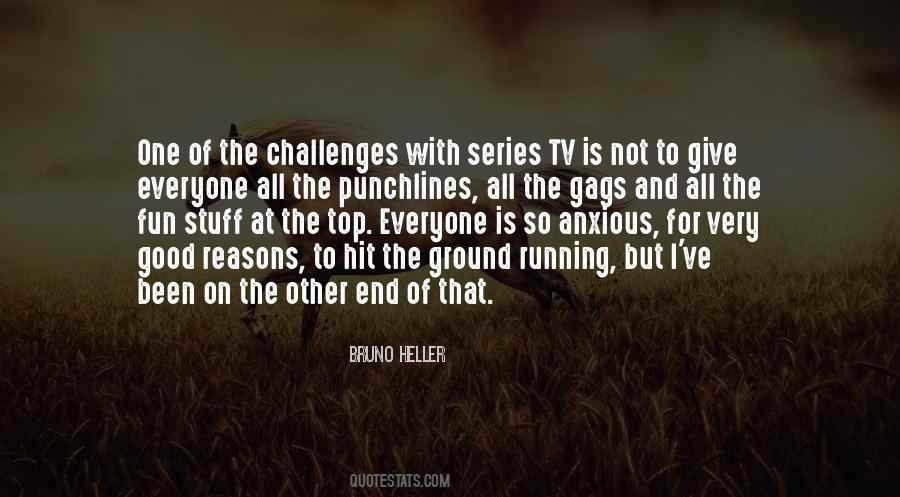 Hit The Ground Running Quotes #1042219
