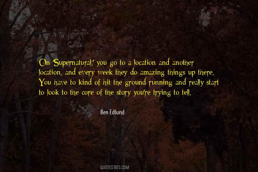 Hit The Ground Running Quotes #1704040