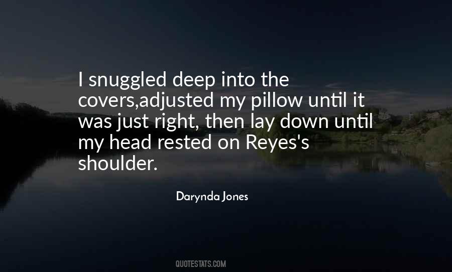 On My Shoulder Quotes #221212