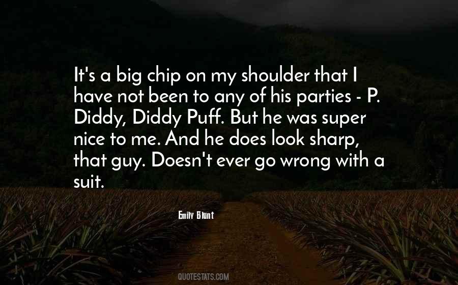 On My Shoulder Quotes #824104