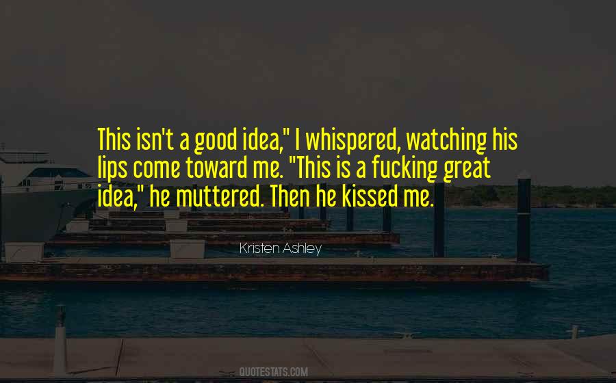 When You Are Good At Something Quotes #915