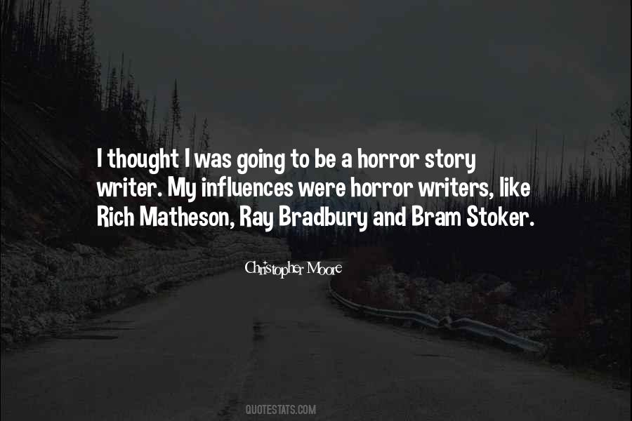 Quotes About Horror Writers #1694845