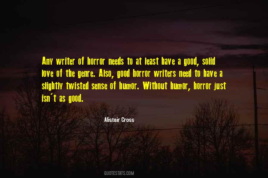 Quotes About Horror Writers #1793332