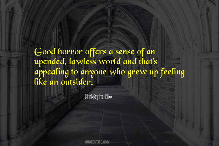 Quotes About Horror Writers #94454