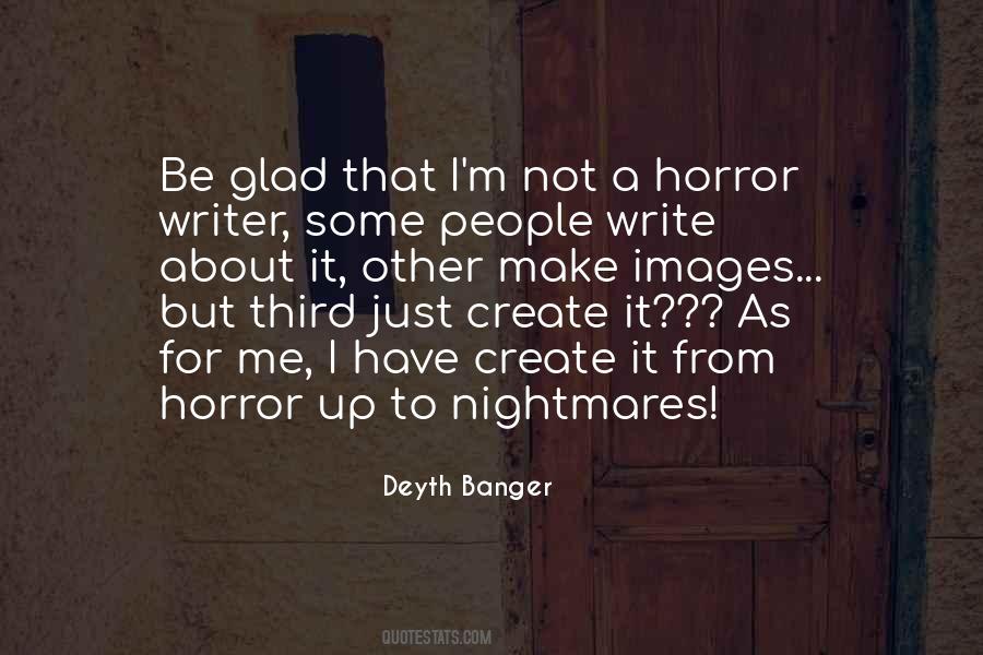 Quotes About Horror Writers #990637