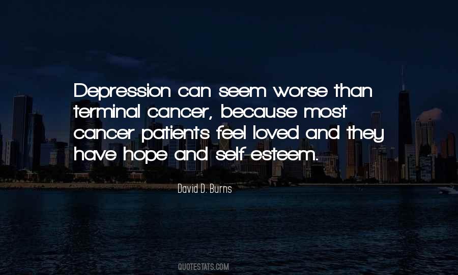 Hope Depression Quotes #1007257