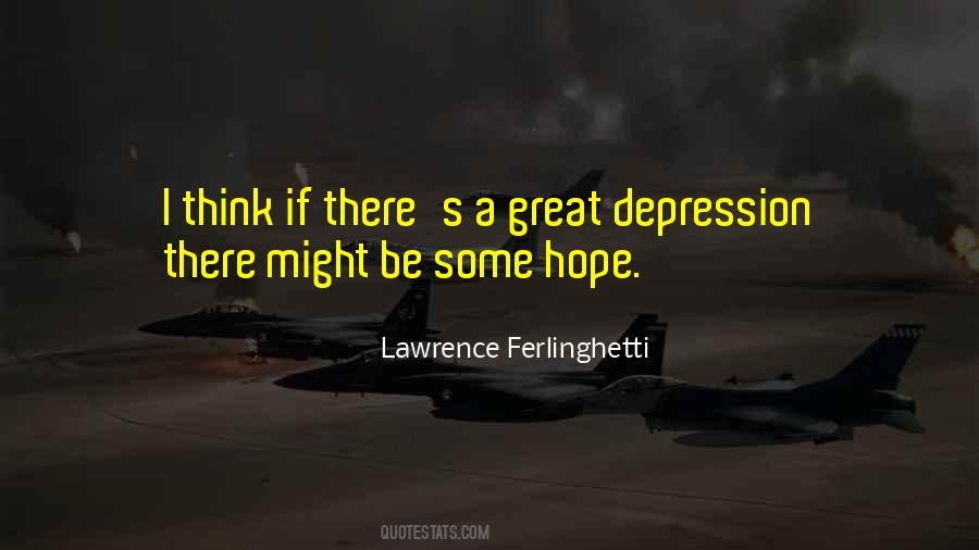 Hope Depression Quotes #1155526