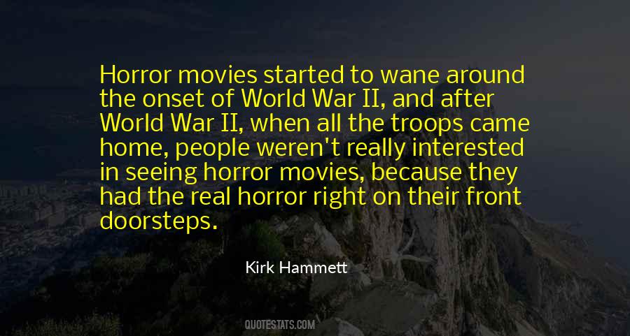 Quotes About Horror Of War #1764619