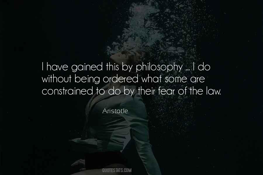 Law Philosophy Quotes #1747510