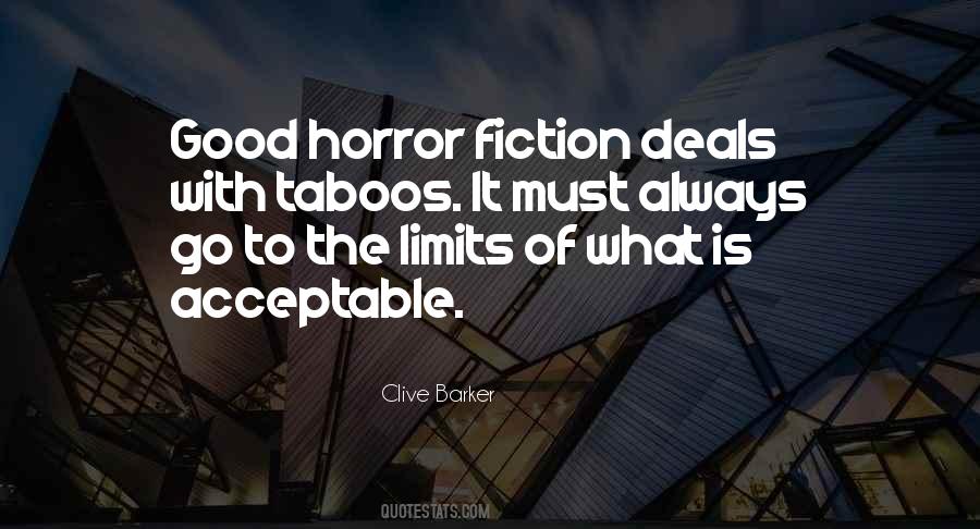 Quotes About Horror Fiction #1252993