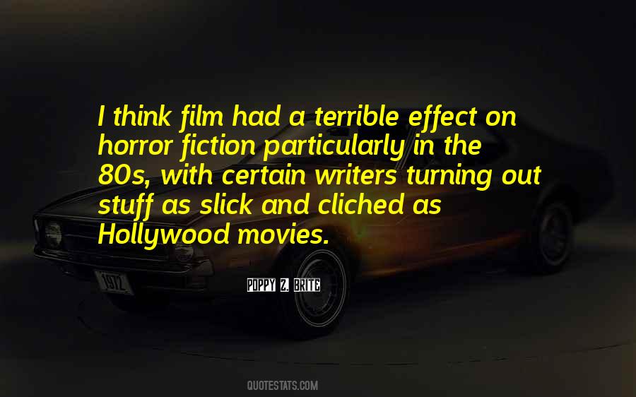 Quotes About Horror Fiction #1394034