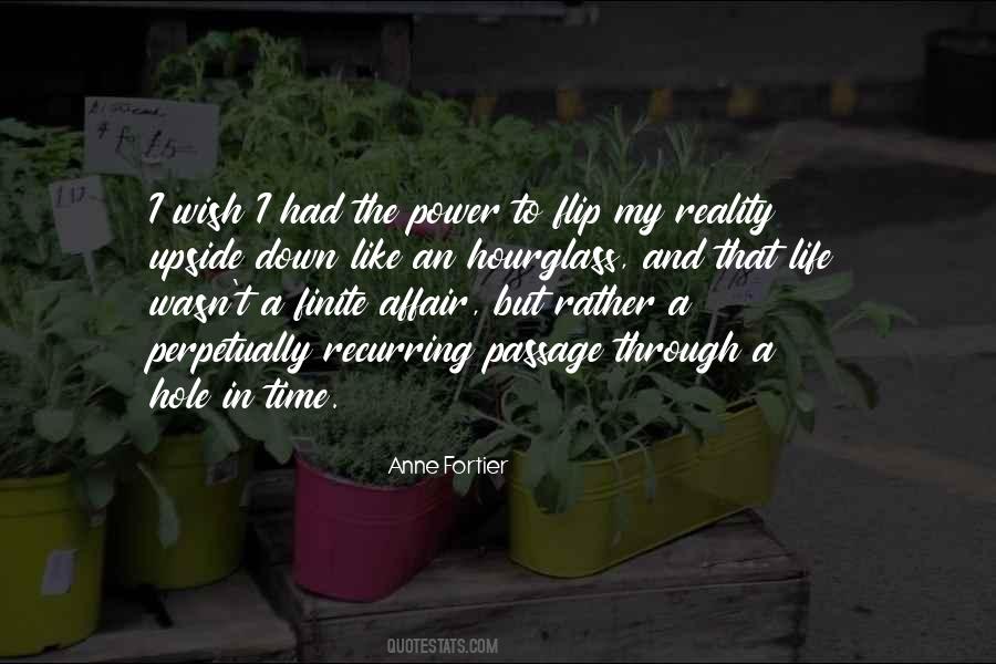 Life Is Like An Hourglass Quotes #1701841