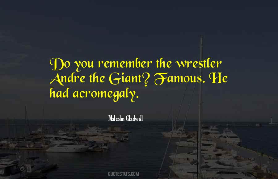 Famous Andre The Giant Quotes #556571