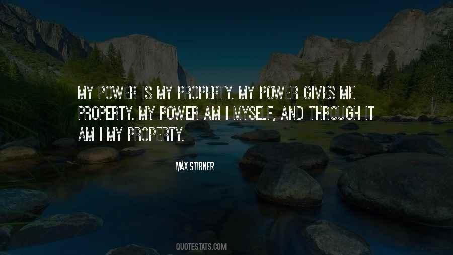 My Power Quotes #1259820