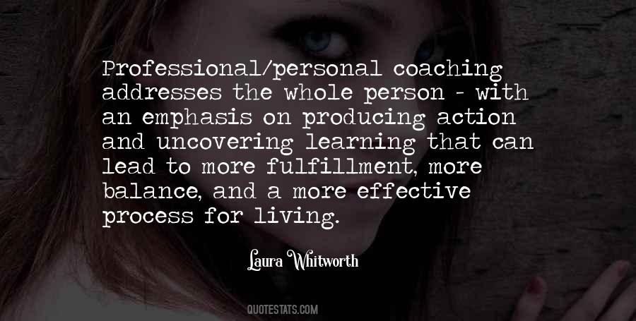 Personal Coaching Quotes #118526