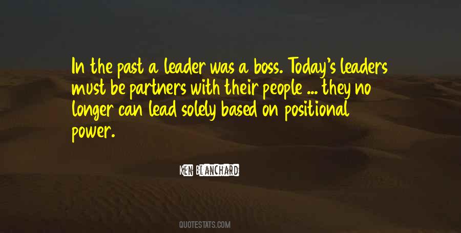 A Leaders Quotes #666531