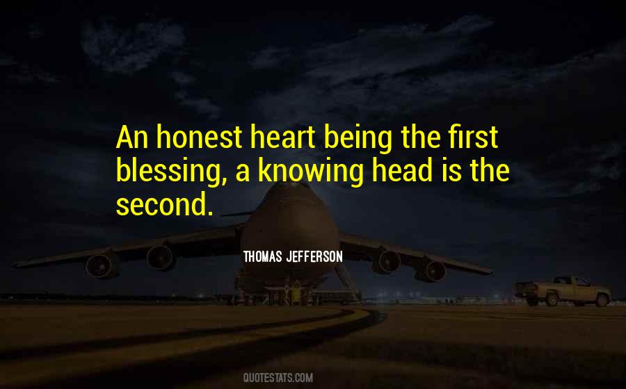 An Honest Heart Quotes #810057