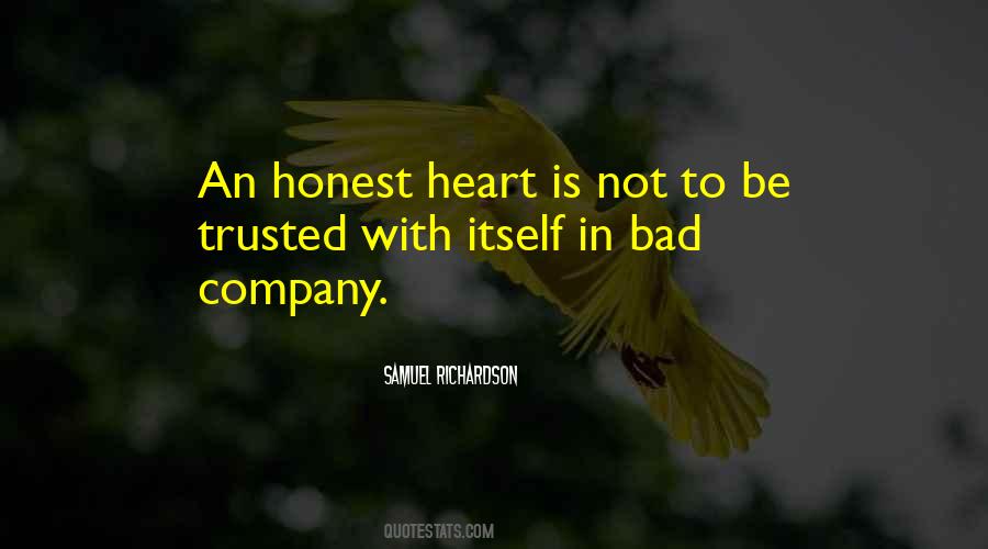 An Honest Heart Quotes #916879