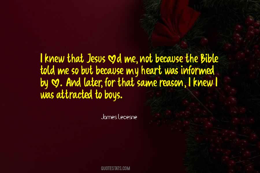 Jesus Love Me Quotes #19452