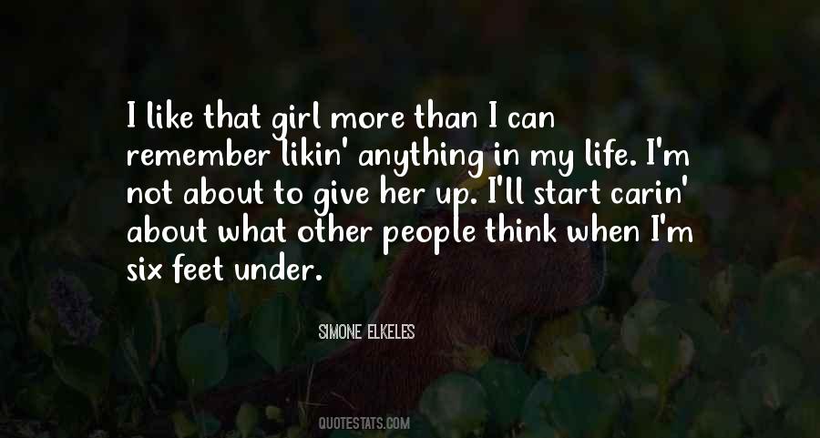 Girl Feet Quotes #891357