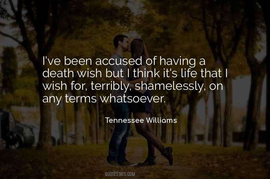 Wish For Death Quotes #894797