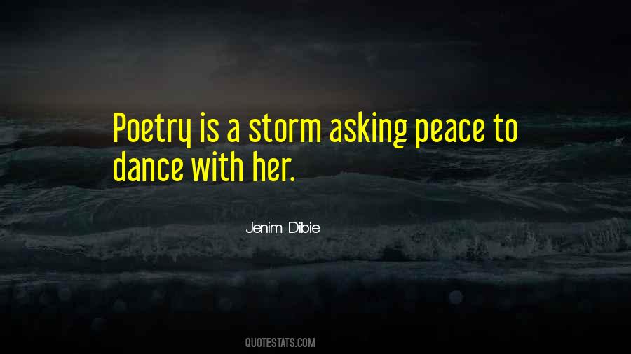 Peace Poetry Quotes #1288920