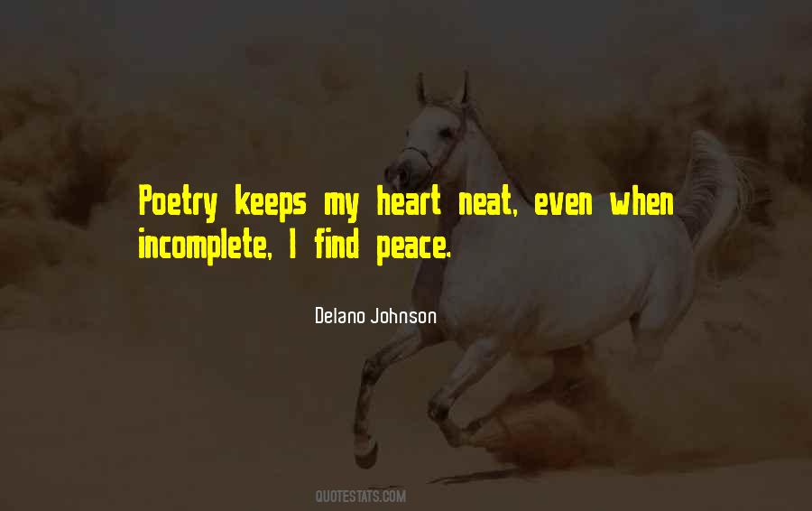 Peace Poetry Quotes #1833888