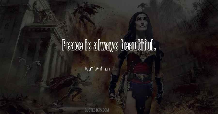 Peace Poetry Quotes #316961