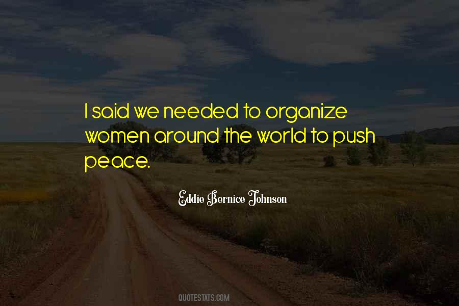 Peace World Quotes #457047