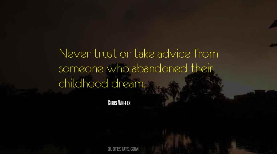You Abandoned Me Quotes #98749